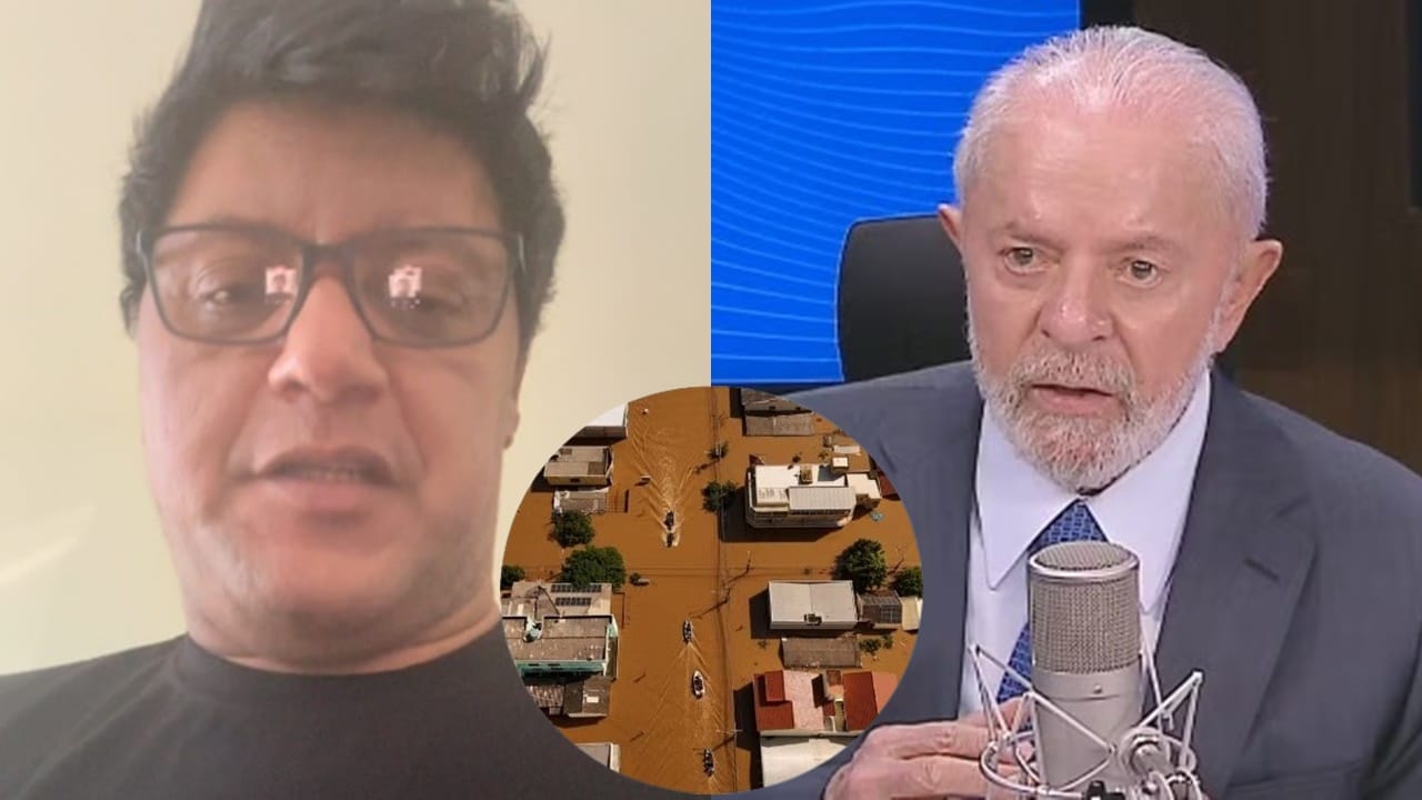 Irmão de Zezé di Camargo culpa Lula por tragédia no Rio Grande do Sul: ‘cachaceiro’