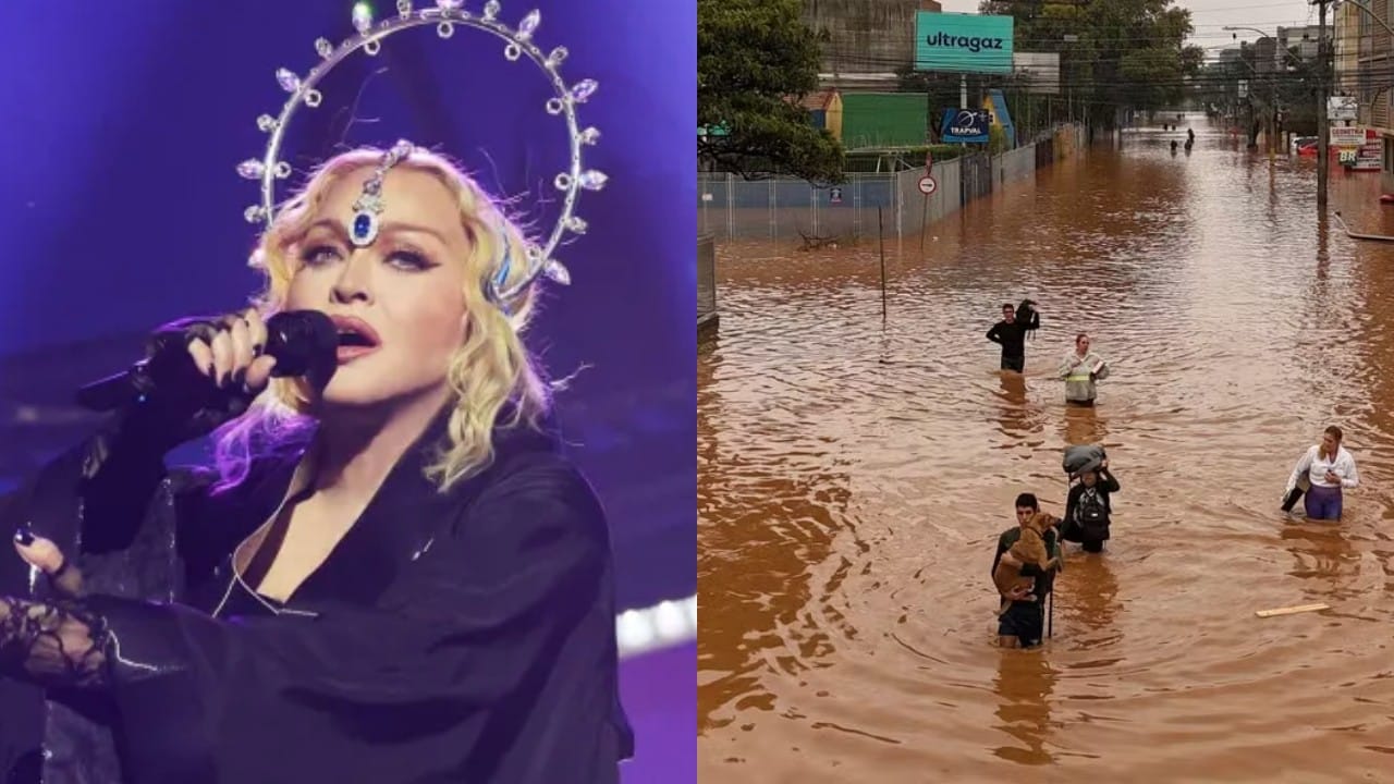 Em segredo, Madonna fez doação milionária ao Rio Grande do Sul